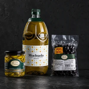 Aceites aceitunas y encurtidos
